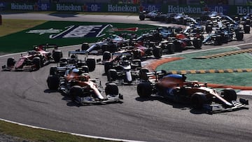 F1 Sprint. Monza, F1 2021.