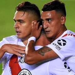 Suárez despide a Borré, su gran compañero de ataque