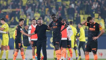 31/12/22 PARTIDO PRIMERA DIVISION
VILLARREAL - VALENCIA
FIN DE PARTIDO
TRISTEZA GENNARO GATTUSO