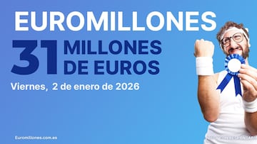 Euromillones: comprobar los resultados del sorteo de hoy, viernes 2 de enero