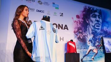 Los primeros NFT's de la colección oficial de Maradona para el público, a la venta