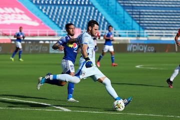 Junior de Barranquilla y Millonarios se enfrentaron en el estadio Metropolitano Roberto Meléndez por el partido de ida de las semifinales de la Liga BetPlay.