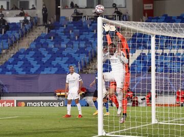 Sergio Ramos y Thibaut Courtois.