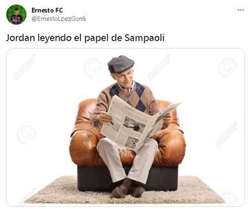 La derrota del Madrid, el papel de Sampaoli... los mejores memes de la jornada