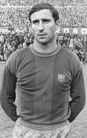 Zaballa marcó el gol 2000 en un partido contra el Valencia el 12 de enero de 1964.