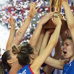 La selección de Serbia de vóley se convierte en hegemónica