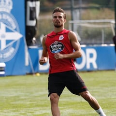 Christian Santos puede ser la pareja de Quique ante el Nàstic