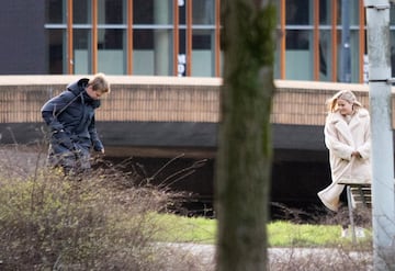 De Jong aprovechó para entrenarse en Holanda... hasta que le dejaron