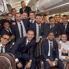 Cuadrado llega a Arabia Saudita para la Supercopa de Italia