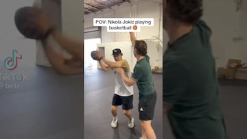 Vídeo: La imitación a Nikola Jokic, el MVP de las Finales de la NBA, que ya es viral en redes sociales