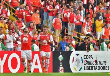 Santa Fe completó 7 puntos. Su próximo partido en Copa Libertadores será ante Corinthians en Bogota (fecha por definir)