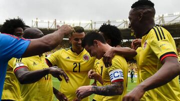 Crónica en imágenes del triunfo de Colombia ante Bolivia