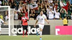 Herrera anot&oacute; el tercer gol de M&eacute;xico en el amistoso del viernes ante Trinidad y Tobago. 