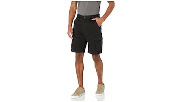 Pantalon cargo corto Amazon Essentials.