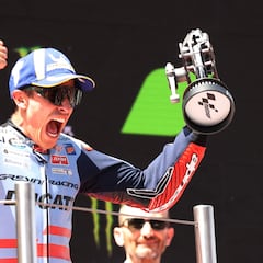 “Marc no está a nivel de Rossi, pero es el más mediático”