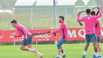 15/11/23 ATHLETIC DE BILBAO  ENTRENAMIENTO 
VESGA IKER MUNIAIN