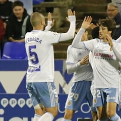 Zaragoza 3-0 Nàstic: resumen, goles y resultado del partido