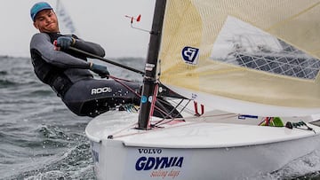 Joan Cardona 2020 Finn European Championship, Gdynia, Poland