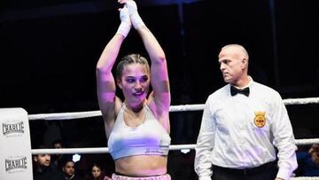 La boxeadora de Castellbisbal Tania ?lvarez.