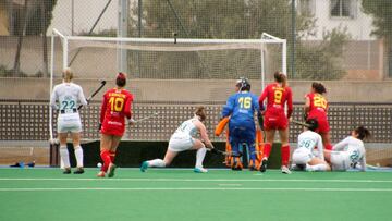 Quinto partido amistoso entre las Red Sticks e Irlanda.