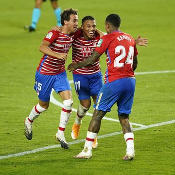 1-0. Darwin Machís celebró el primer gol.