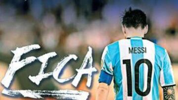 Incluso en Brasil, para mantener la rivaldiad, le piden a Messi que no se vaya 