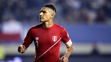 Peru&#039;s forward Paolo Guerrero 