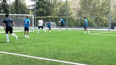 Si eres un Zidane, la magia está ahí: vean la locura de Luca a Odriozola en un partidillo