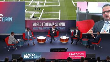 La charla del WFS conducida por Vicente Jiménez: Eto'o, Mijatovic, Hierro y Sanz