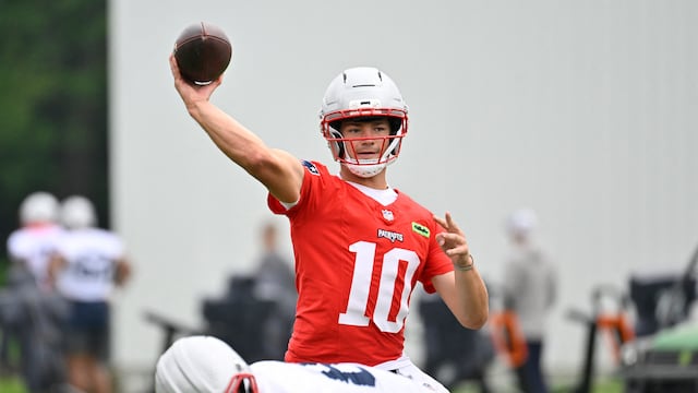 Stefon Diggs and Drake Maye headline a Patriots camp that opens in July, with two joint practices set before preseason action begins.
