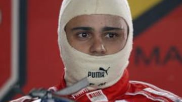 Piquet se entrena con Massa en los karts