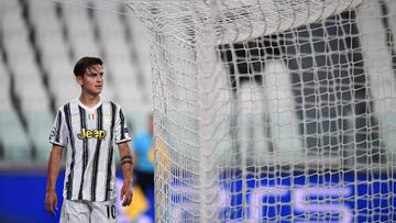 Paulo Dybala, durante un partido con la Juve.