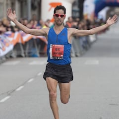 Javi Guerra e Irene Pelayo, campeones de medio maratón