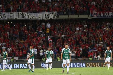 Independiente Medellín se quedó con el título de la Copa Águila 2019. El equipo dirigido por Aldo Bobadilla se impuso con goles de Adrián Arregui y Germán Cano. El descuento fue por parte de Danny Rosero. 