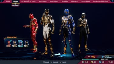 Trajes de Marvel's Spider-Man 2