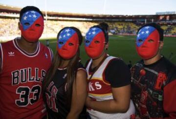 Carnaval en las gradas del Sevens World Series