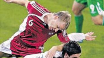 <b>SORPRESA. </b>El letón Ivanov gana en el salto al norirlandés Lafferty.