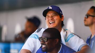 Ohtani was unable to play in the final game of the series against the Rockies due to a thigh injury.