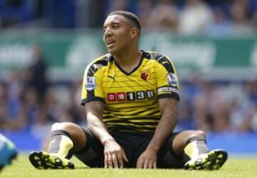 Troy Deeney es el único inglés en el once titular del Watford.