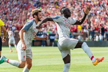 La victoria del Liverpool al Manchester United en imágenes