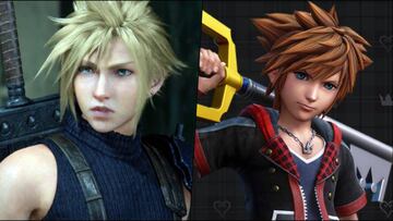 Final Fantasy VII Remake iba a tener el estilo de combate de Kingdom Hearts