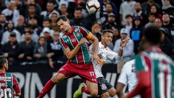 El partido disputado en el Arena Corinthians apenas tuvo ocasiones claras de gol aunque los locales tuvieron la iniciativa. El pr&oacute;ximo jueves se disputar&aacute; la vuelta.