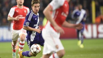 "No me importaría quedarme otro año en el Anderlecht"