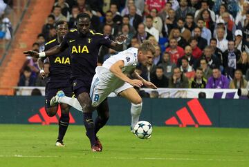 Toni Kroos and Serge Aurier.