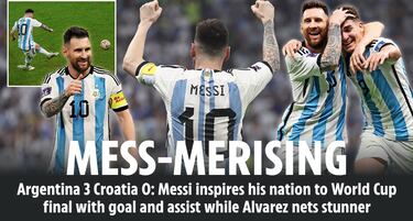 “Messi inspira a su nación”