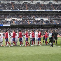 El Atlético se equipara al Madrid en el valor de su once inicial
