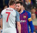 El insulto de Messi a Milner y su "humillante" cuenta pendiente