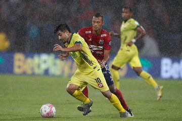 Medellín y Bucaramanga midieron sus fuerzas en el estadio Atanasio Girardot.