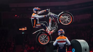 Toni Bou, con la Honda en el X-Trial de Noruega 2025.