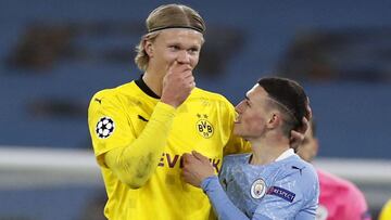 Haaland le dijo a Foden que él debía haber marcado los goles